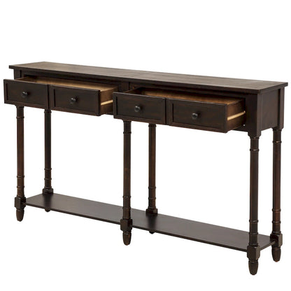 Copper Grove Barregarrow 2-drawer Console Table and Bottom Shelf