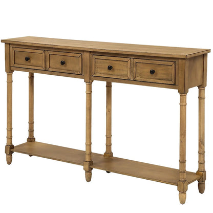 Copper Grove Barregarrow 2-drawer Console Table and Bottom Shelf