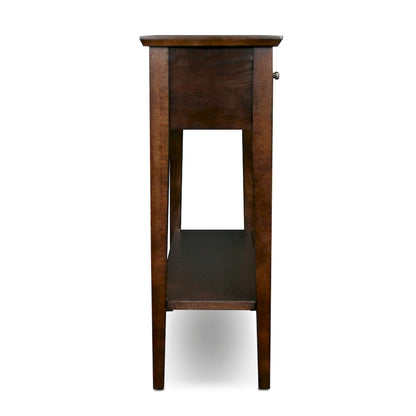 Teegan Solid Wood Hall Entryway Console Sofa Table