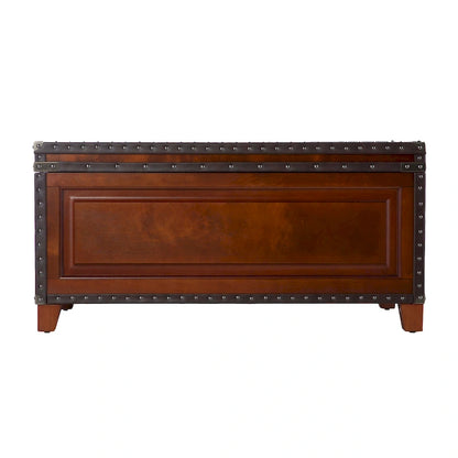 SEI Furniture Ailsa Wooden Trunk Coffee Table