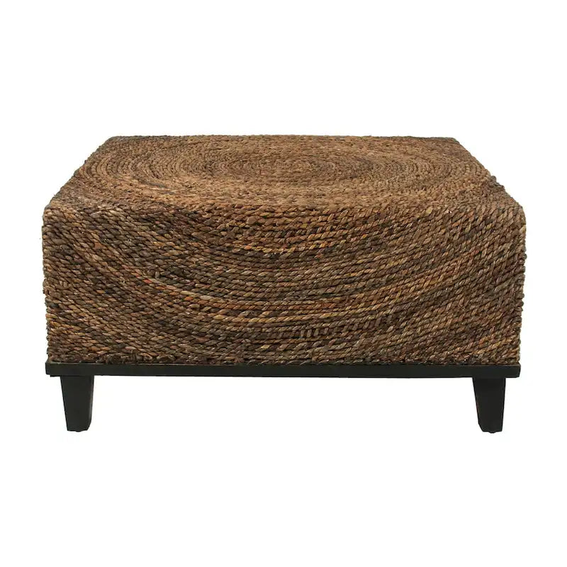 Woven Abaca Coffee Table by East at Main