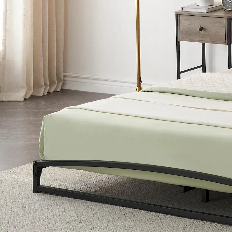 6 Inch Metal Platform Low Profile Bed Frame