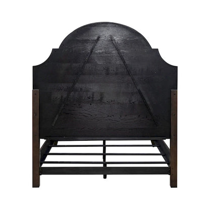 Paradise Valley Saddle Brown Upholstered Bed Frame - Size Options