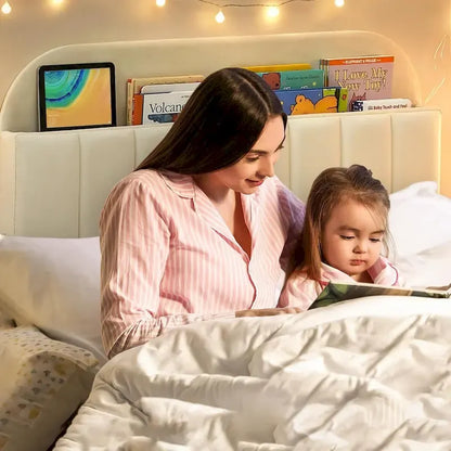 Twin Bed Frames With Velvet Platform Bed Mattress Foundation