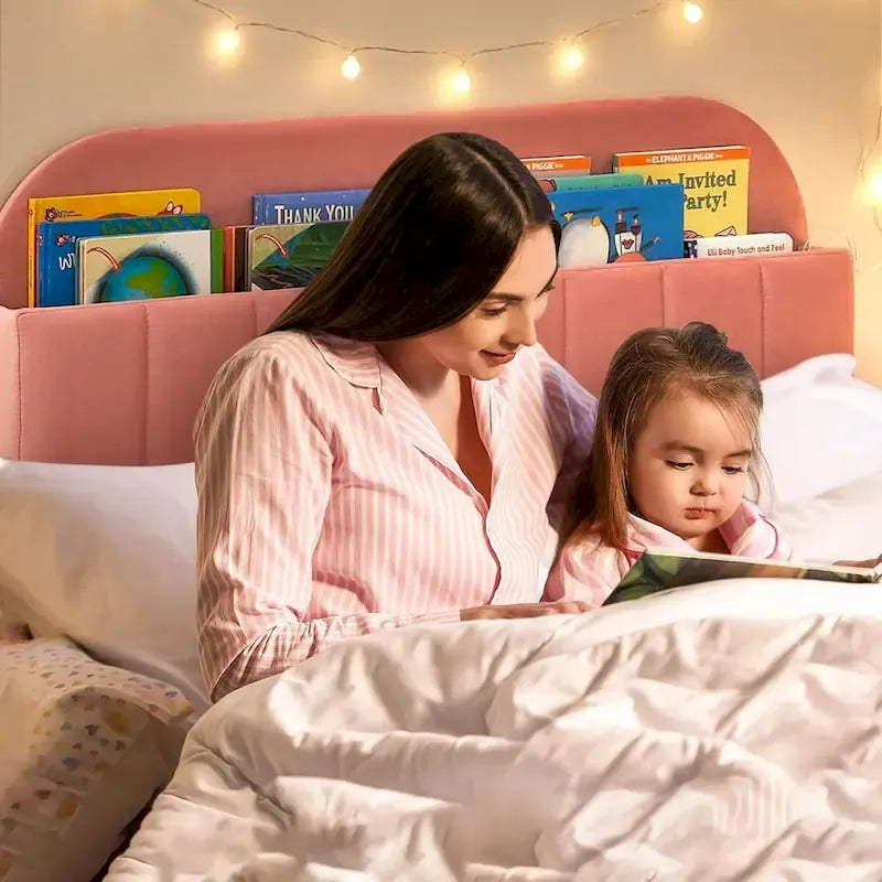 Twin Bed Frames With Velvet Platform Bed Mattress Foundation