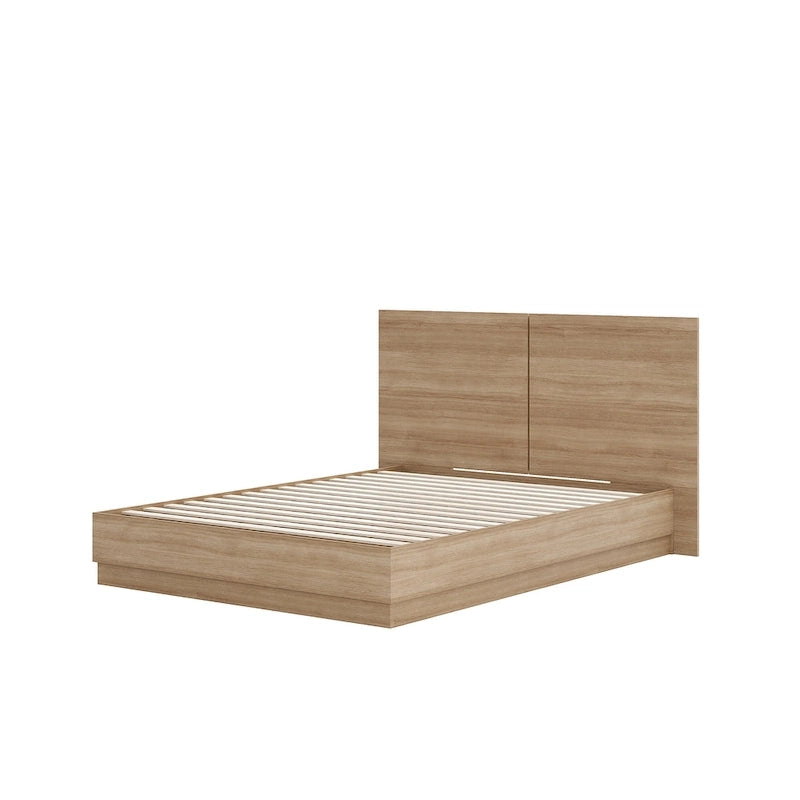 Milano Platform Bed with Headboard