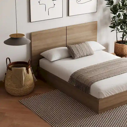 Milano Platform Bed with Headboard