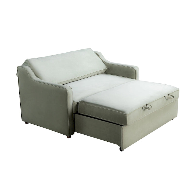 Serta Delaney Convertible Loveseat