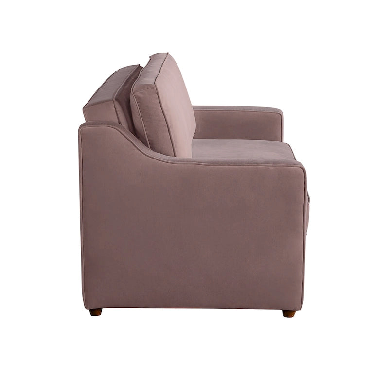 Serta Delaney Convertible Loveseat