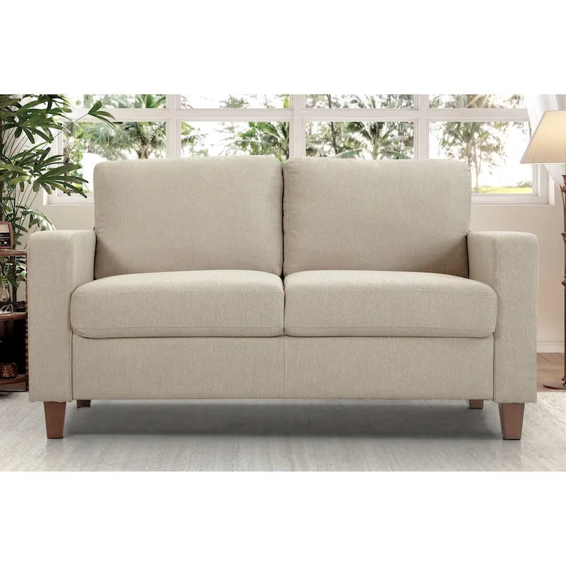 Transitional Upholstered 2 Peice Living Room Sofa Set