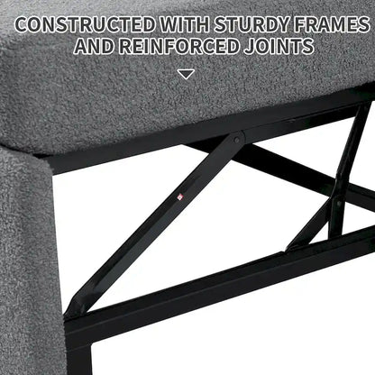 Pull Out Sofa Bed with Storage Chaise L Shape Sectional Sofa Bed