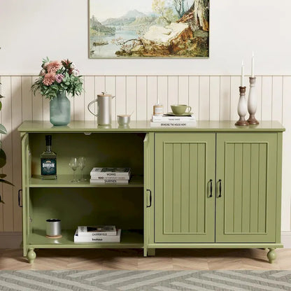 Sideboard Kitchen Buffet Coffee Bar Cabinet Accent Storage Cabinet Server Table