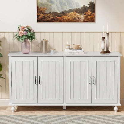 Sideboard Kitchen Buffet Coffee Bar Cabinet Accent Storage Cabinet Server Table