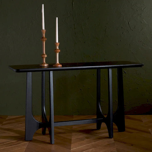 SAFAVIEH Couture Sasha Wood Console Table - 54Wx18Dx30H